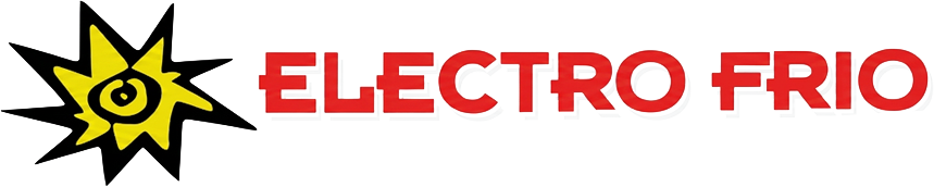 Logotipo Electrofrio ayora, electrodomésticos, frío comercial, aire acondicionado industrial, instalación y venta en ayora